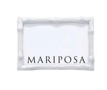 Load image into Gallery viewer, Mariposa Bamboo Frame White 4x6