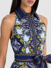 Load image into Gallery viewer, Lucy Sleeveless Mini Shirt Dress