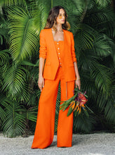 Load image into Gallery viewer, Corbin Collarless Angled Blazer