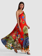 Load image into Gallery viewer, Linn One Shoulder Maxi Dress