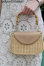 Load image into Gallery viewer, Amy Wicker Bag Tan