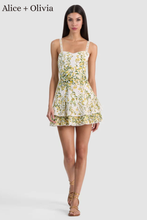 Load image into Gallery viewer, Meredith Sweetheart Mini Dress