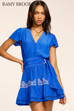 Load image into Gallery viewer, Aster Embroidered Mini Dress