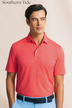 Load image into Gallery viewer, Coastal Breeze Heather Perf Polo