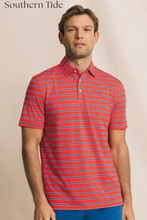 Load image into Gallery viewer, Moonlight Bay Stripe Polo