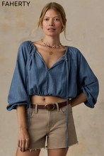 Load image into Gallery viewer, Chambray Nera Top