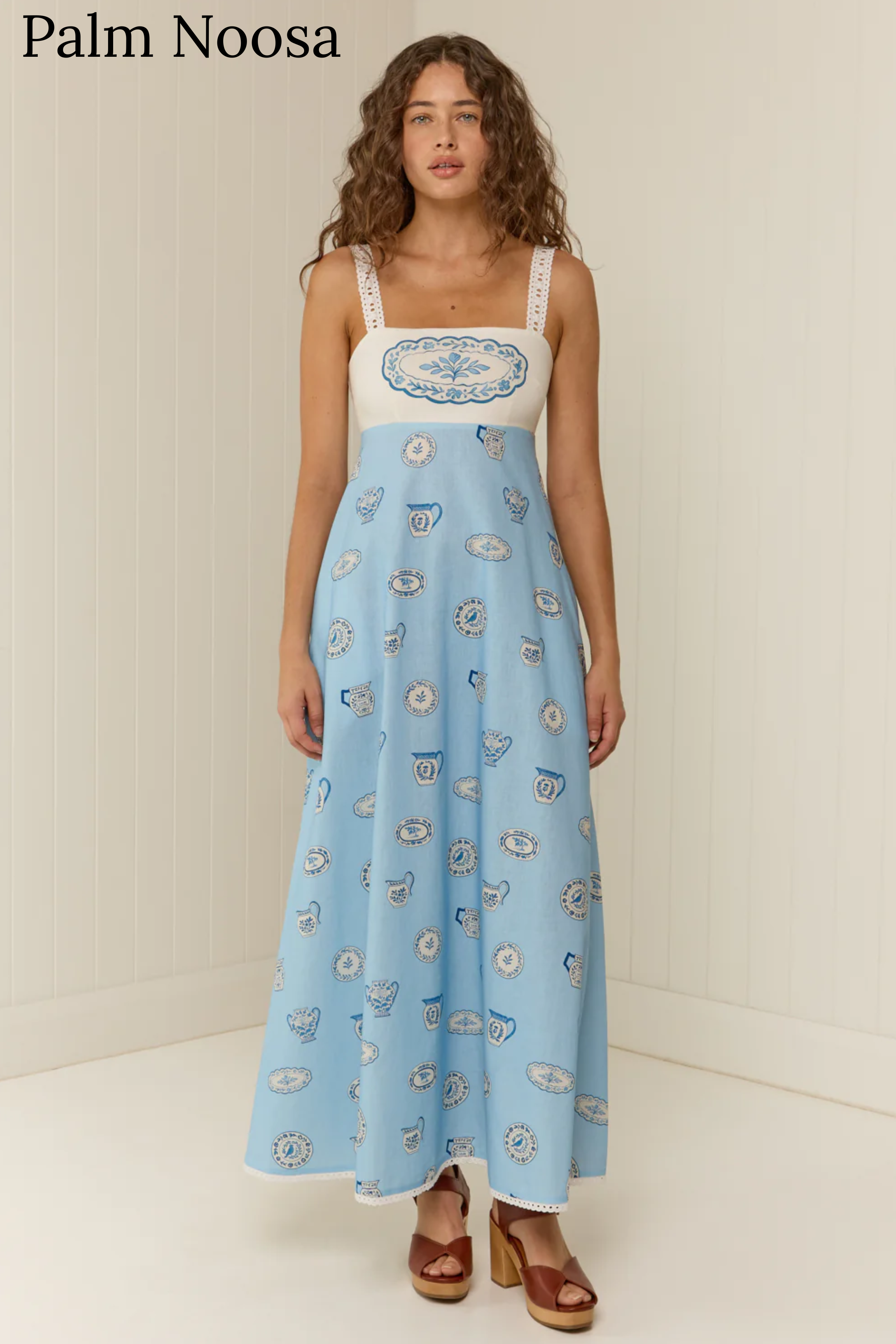 ginger blue dress 1930s Ginger Dress