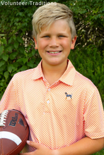Load image into Gallery viewer, Kids Bluetick Checkerboard Polo