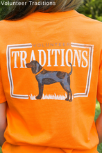 Load image into Gallery viewer, Kids Hunting Bluetick Tee Orange