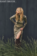 Load image into Gallery viewer, Valerie Python Dress