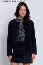 Load image into Gallery viewer, Scarlet Suede Lady Jacket Black