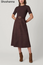 Load image into Gallery viewer, Mimi Dress Chocolate