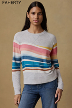 Load image into Gallery viewer, Sunwashed Slub Crewneck