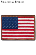 Load image into Gallery viewer, S&amp;B American Flag Card Wallet