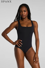 Load image into Gallery viewer, Square Neck One Piece Black