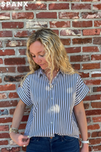 Load image into Gallery viewer, Poplin SS Shadow Stripe