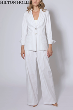Load image into Gallery viewer, HH Linen Stripe Cotton Jacket