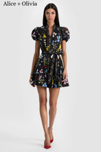 Load image into Gallery viewer, Cora Mini Shirt Dress