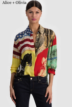 Load image into Gallery viewer, Dimitra Oversized Button Down