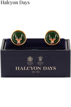 Load image into Gallery viewer, Woodland Wildlife Stag Cufflinks