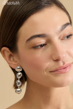 Load image into Gallery viewer, French Quarter Earrings Silver