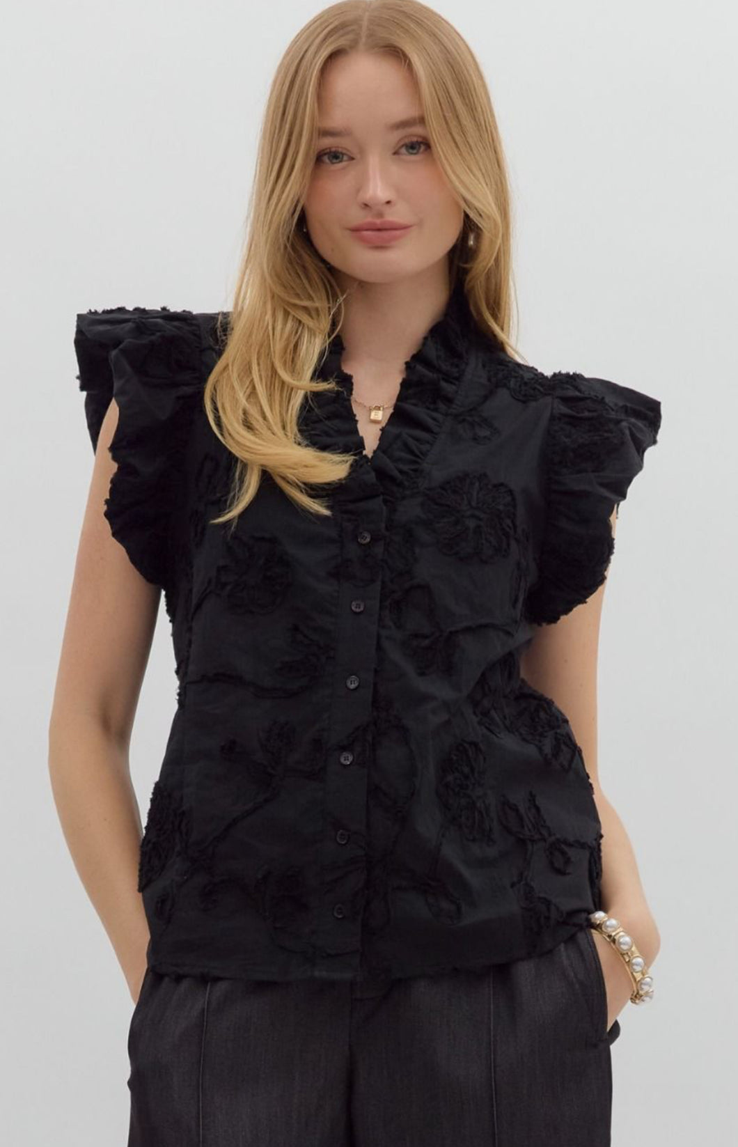 TBC Teri Top Black