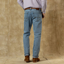 Load image into Gallery viewer, Classic Straight Light Wash Denim
