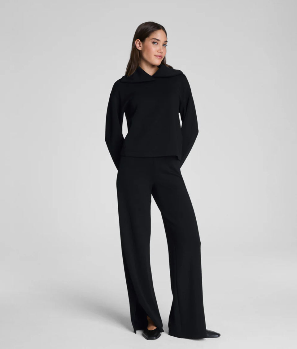 AE Smooth Front Pant Black