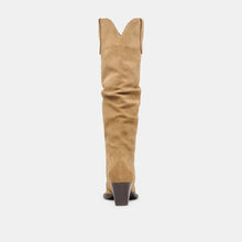 Load image into Gallery viewer, Buckly Boots Camel Suede