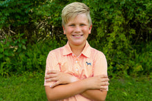 Load image into Gallery viewer, Kids Bluetick Checkerboard Polo
