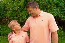 Load image into Gallery viewer, Kids Bluetick Checkerboard Polo