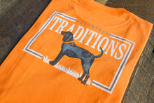Load image into Gallery viewer, Kids Hunting Bluetick Tee Orange