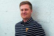 Load image into Gallery viewer, ST Black Stripe Polo Power T UT