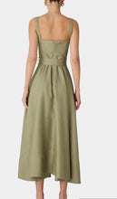 Load image into Gallery viewer, Eloise Belted Linen Dress