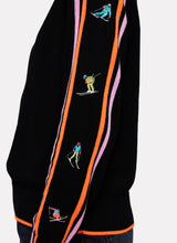 Load image into Gallery viewer, Brodie Gradient Ski Crew Black