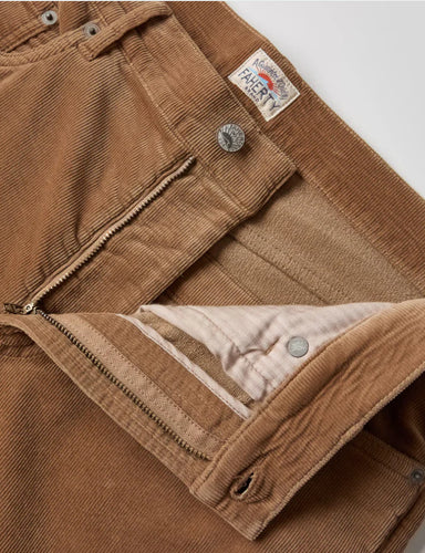 Stretch Terry Cords Maple Brown