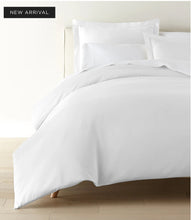 Load image into Gallery viewer, Clara Sateen Duvet Set White