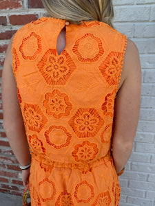 TBC Cropped Top Orange