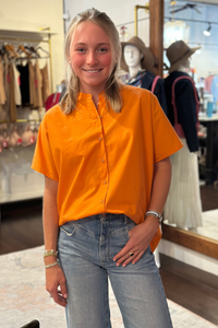 Anna Cate Lilly Top Orange