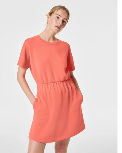 Spanx Airessential Cinched Dress Sunset Peach