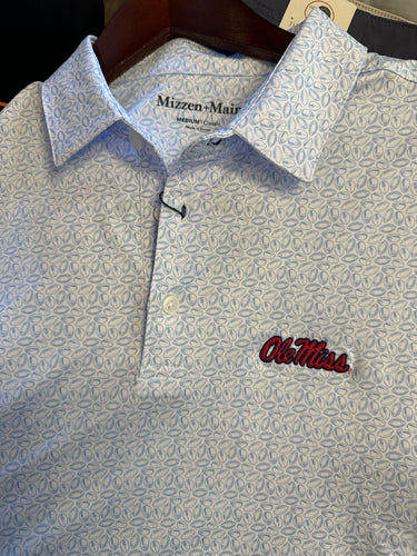 Ole Miss Football Print Polo