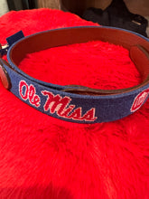 Load image into Gallery viewer, Smathers &amp; Branson Men&#39;s Ole Miss Lyseum Belt