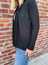 Load image into Gallery viewer, Light Weight Cardigan Black