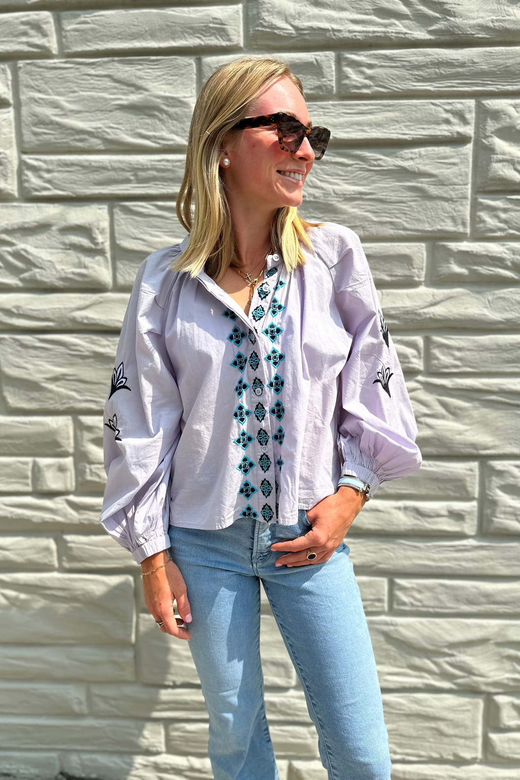 Minka Shirt Lavender