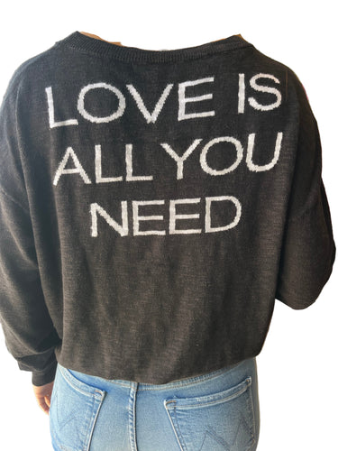 All U Need Is Love Sweater