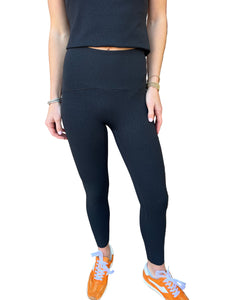 Embossed Leopard Print 7/8 Length Leggings