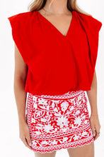 Load image into Gallery viewer, The Layne Top Red