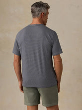 Load image into Gallery viewer, Sunwashed Tee Navy Stripe