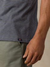 Load image into Gallery viewer, Sunwashed Tee Navy Stripe