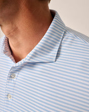 Load image into Gallery viewer, Performance Mesh Polo - Stetson Stripe